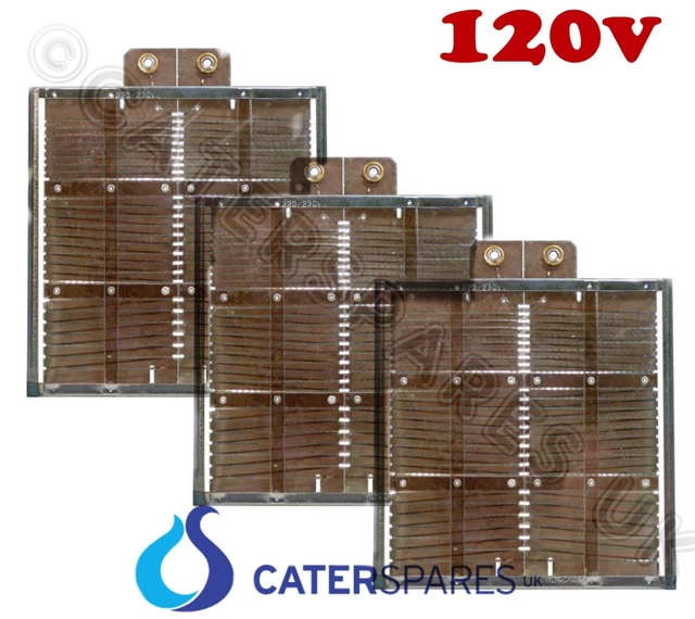 Dualit USA 120V 2 Fente Vieux Style Chauffage Élément Set 1 X Centre 2 X Fin (3)