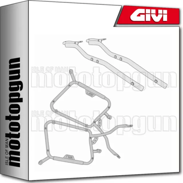 Givi Porte-Paquet + Porte-Valises Lateraux Honda Cb 500 X 2015 15 2016 16