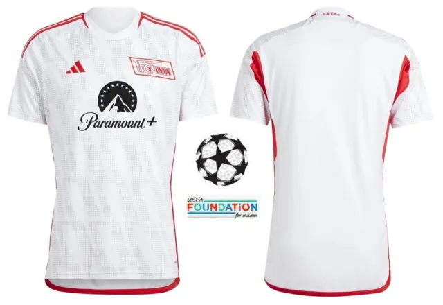 Trikot Adidas Union Berlin 2023-2024 Away I Eisern Champions League Badge