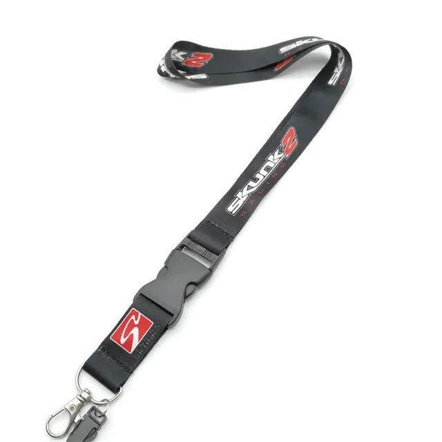 Lanyard Neck Cell Phone KeyChain Strap Quick Release-1x-NEW-1pcs-SKUNK-BLACK
