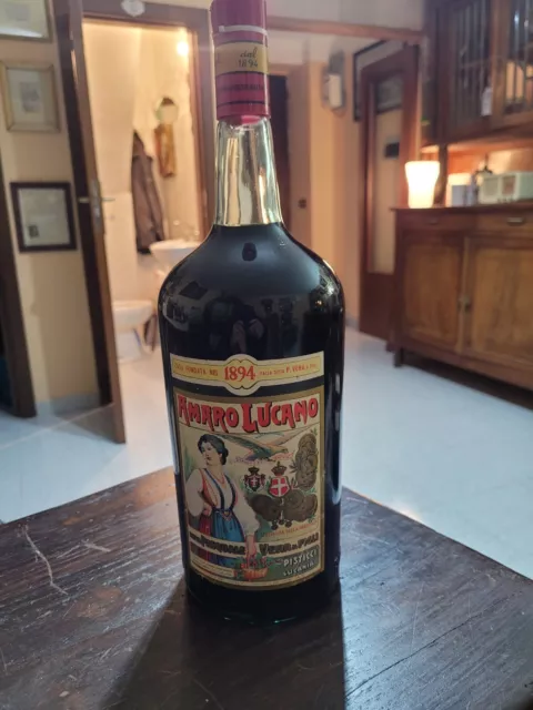 AMARO LUCANO VINTAGE Introvabile Bottiglia Da Due Litri Matera EUR