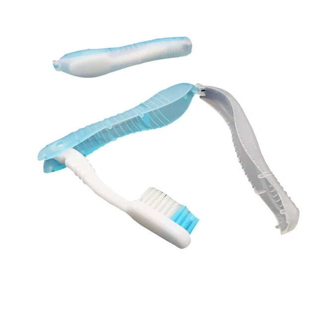 Spazzolino da denti portatile spazzolino da viaggio pieghevole pieghevole