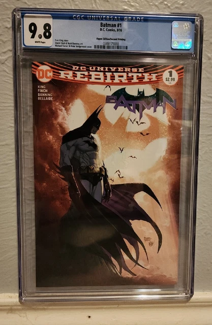 Batman #1  Michael Turner Aspen Edition Variant  HTF 2nd Print CGC 9.8