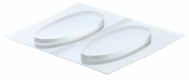 10 Stück (5 Paar) Silikon Nasenpads selbstklebend Brillenpads zum Aufkleben NEU