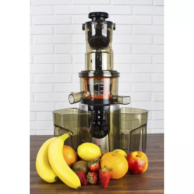 ElectriQ IQWFSL Whole Fruit Cold Press Juicer For Juices And Smoothies