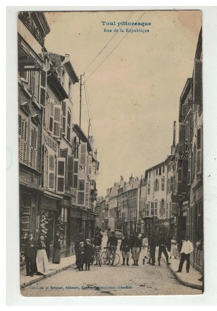 54 Toul Pittoresque Rue De La Republique