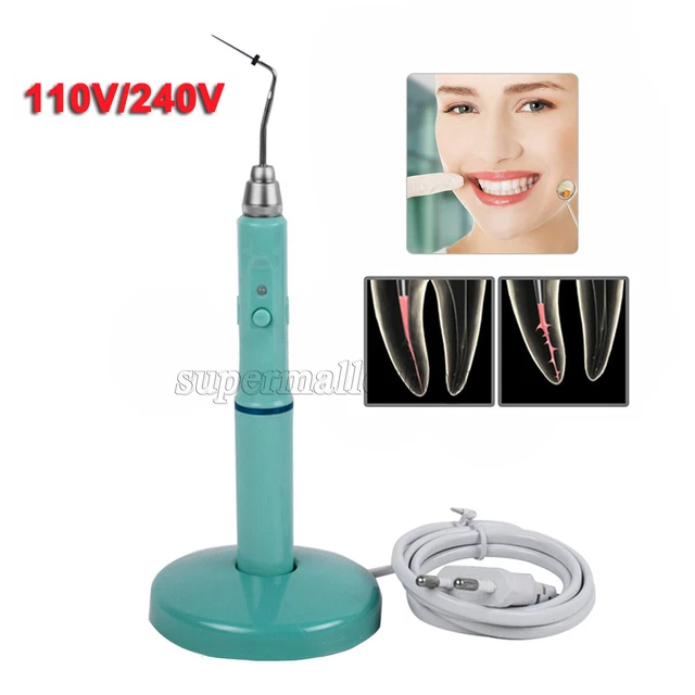 Dental Wireless Heated Pen Endodontic Gutta Percha Obturation System 2 Tips