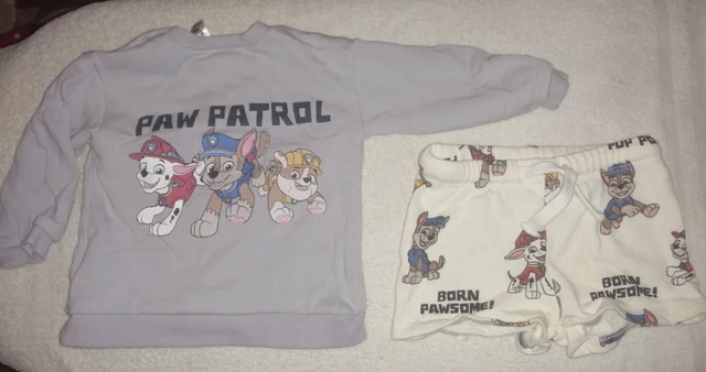 Abbigliamento bambino da 6 a 9 mesi abbigliamento zampa pattuglia grande qualità e condizioni