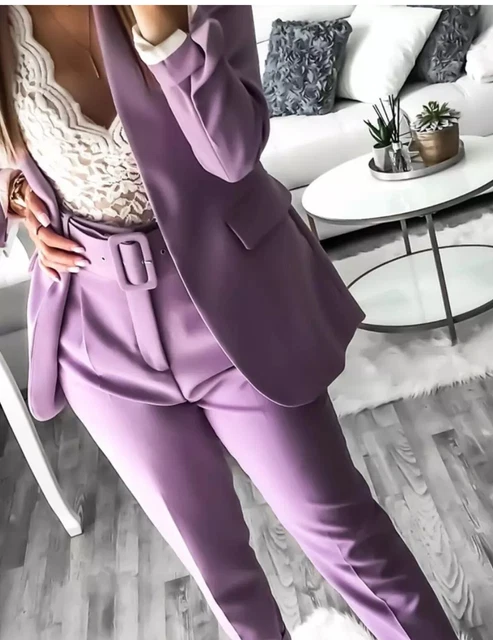 Zara Lilac Tailored Straight Wide Leg Smart Trouser Party Trouser UK XS  BNWT  eBay