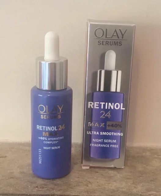 Olay Retinol 24 Max + 40% Ultra Smoothing Night Serum - 40ml