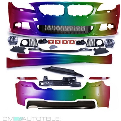 BMW f10 PARAURTI ANTERIORE POSTERIORE gonne Bodykit laccato per M-pacchetto trasformazione 