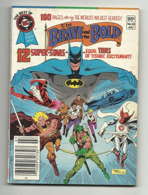 Best of DC Blue Ribbon Digest #26 - Brave and the Bold - Batman - VG 4.0