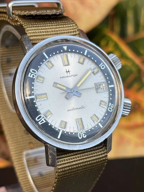 Vintage Hamilton Dive Watch VINTAGE HAMILTON SUPER Compressor 600