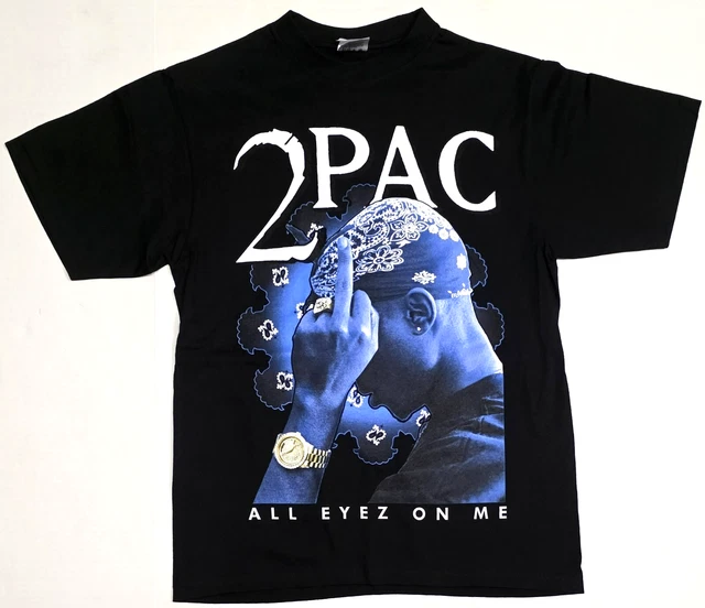 T-SHIRT RAPPER HIP Hop Design Ispirato A 2PAC Tupac Shakur EUR 13,94 - IT