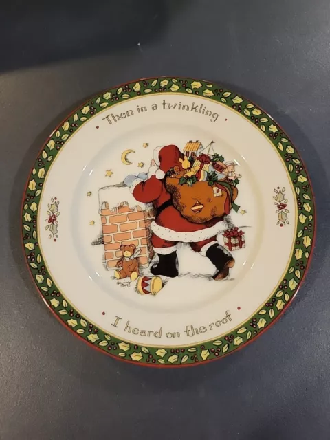 A Christmas Story Portmeirion Studio Susan Winget Porcelain Salad Plate, 8"