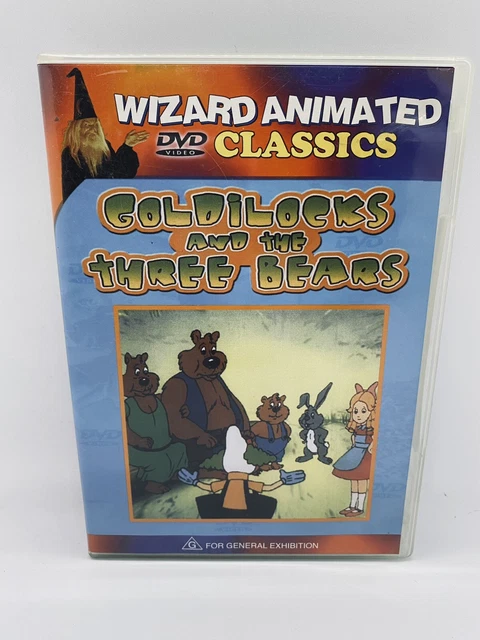 GOLDILOCKS AND THE Three Bears DVD (Region 4) VGC Animated Classics $10 ...