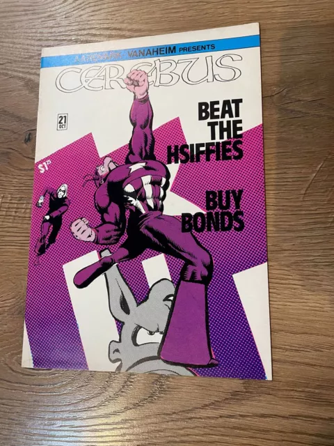 Cerebus the Aardvark #21 - Aardvark-Vanaheim Press - 1980 - Back Issue