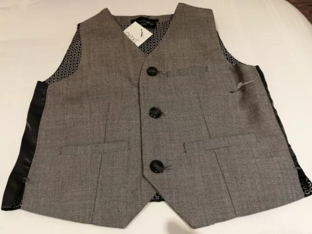 Next Boys Waistcoat 2-3 years Months New With Tags
