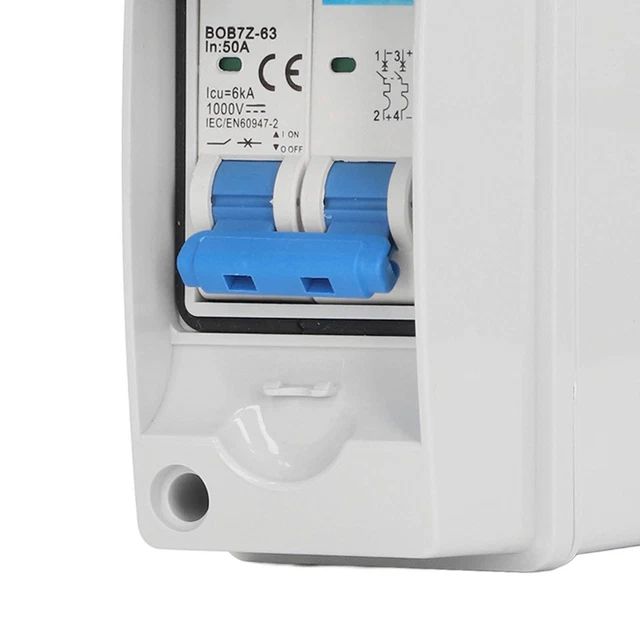Disconnect Module Distribution Box 1000V DC DISCONNECT Switch PV Solar Miniature Circuit Breaker ...