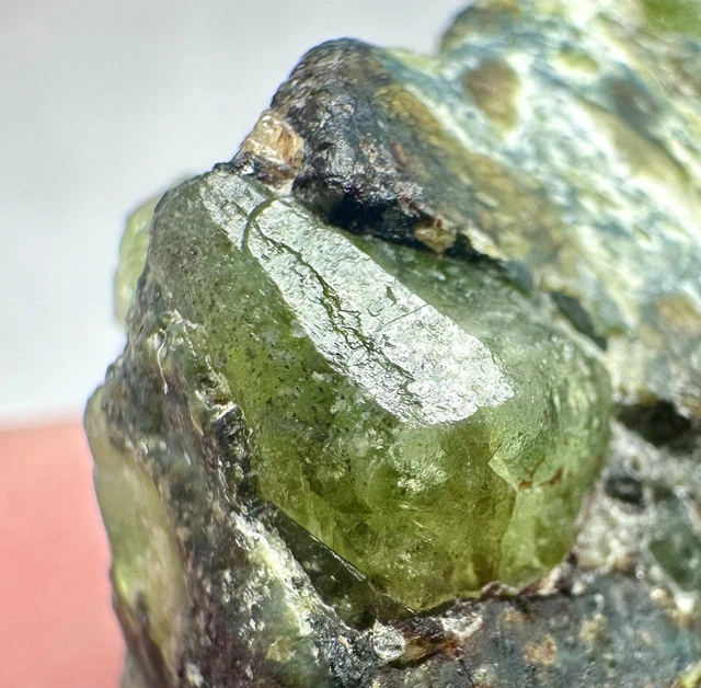 211 CT Amazing Peridot Huge Crystals Specimen From Supat, Pakistan