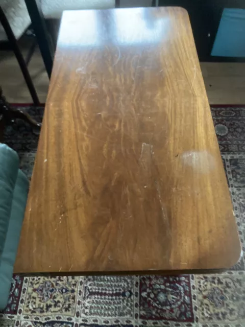 antique folding card table