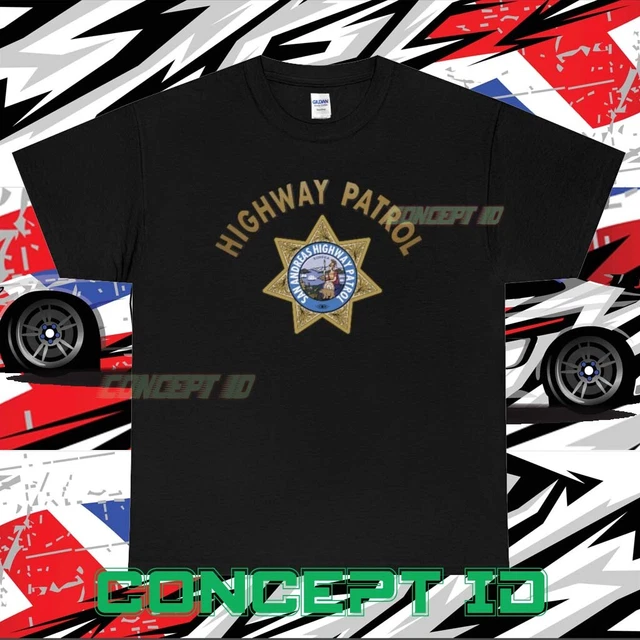 NEW SHIRT CALIFORNIA Highway Patrol Chips Movie Logo Unisex Tee TShirt