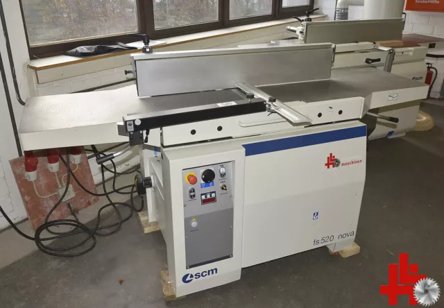 SCM Abricht- Dickenhobelmaschine FS 520 NOVA TERSA Einwegwendemesserwelle