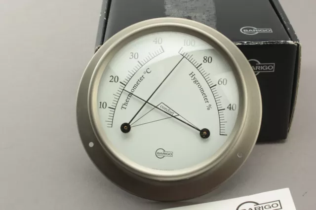 Barigo Thermometer Hygrometer Tempo Maritimes Nautika Bootsport OVP 2