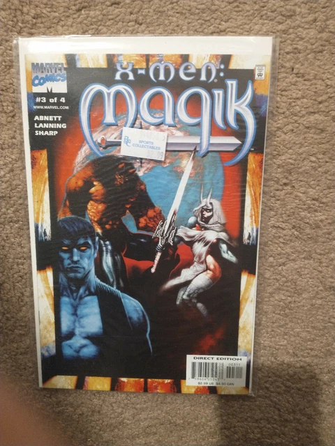 (X-Men) Magik #3 Of 4 (Marvel 2001 Ltd Series)Nos 9.4+Nm Grade, Dan Abnett Story
