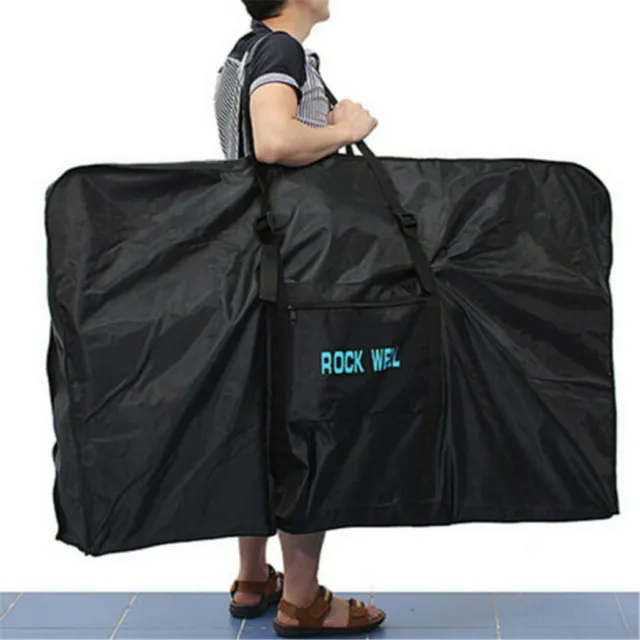 Heavy Duty Bike Carrier Travel Bag Carry Transport Case Folding Bicycle Storage