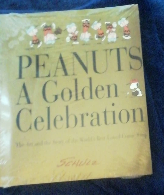 PEANUTS A GOLDEN CELEBRATION BOOK SNOOPY CHARLIE Brown NEW SEALED RARE