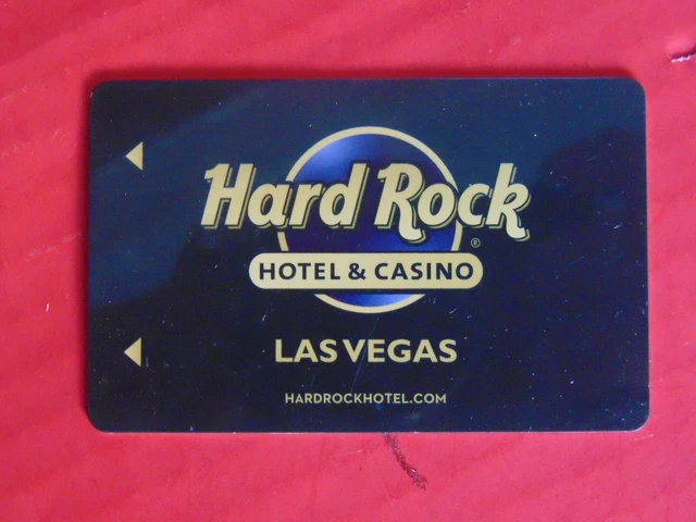 CASINO HARD ROCK Hotel Room Key Card Paradise Rd Las Vegas NV Virgin Hotels