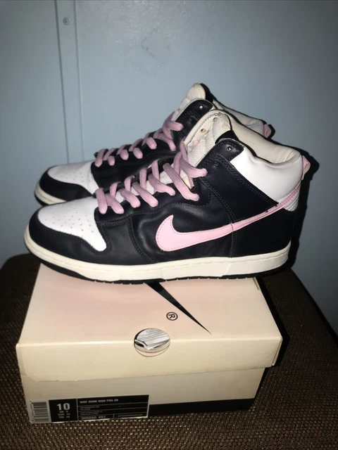SIZE 10 - Nike SB Dunk High Pro Shy Pink Vnds Og Box 305050-461