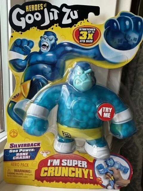 Moose Toys Heroes of Goo Jit Zu Series 1 SILVERBACK Super Crunchy 41028
