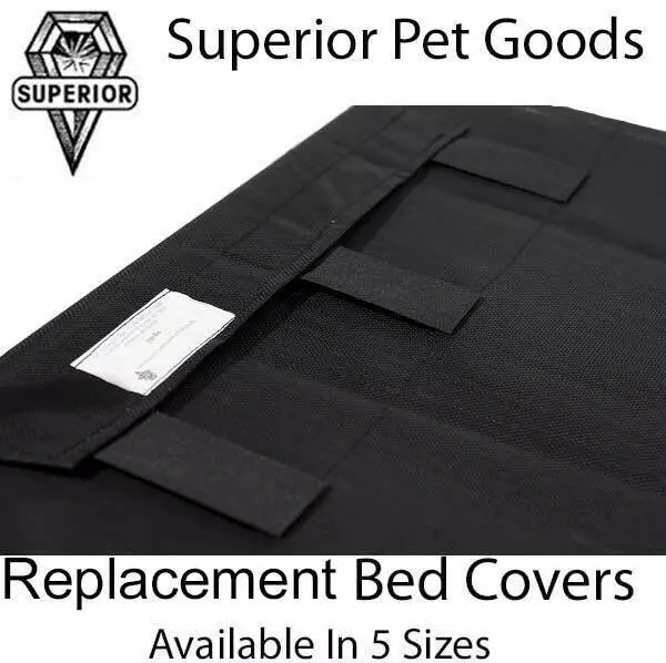 Superior Pet Goods Flea Free Heavy Duty Replacement Dog Bed Cover in XS,S,M,L,XL