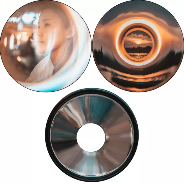 Kamera Spezialeffekte Fx Filter Wirbel schwarzes Loch 77 mm Durchmesser Halterung für