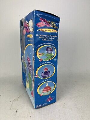 Whirl Top Wonders TWIRLING TULIP BLOSSOM Doll Play Set 2002 Playmates New RARE 3