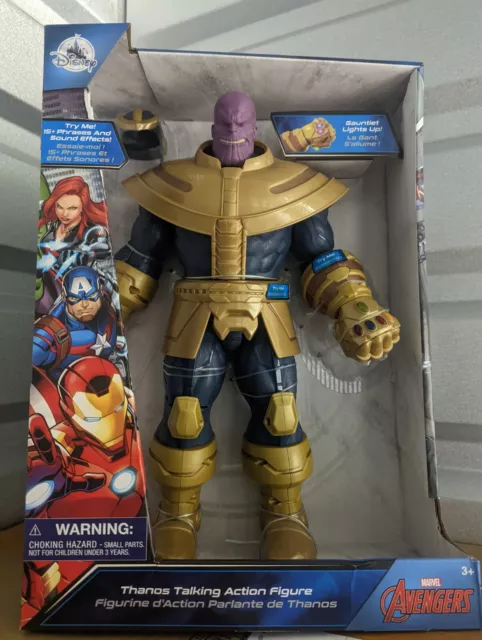 Disney Store Marvel Avengers Thanos Talking Action Figure christmas