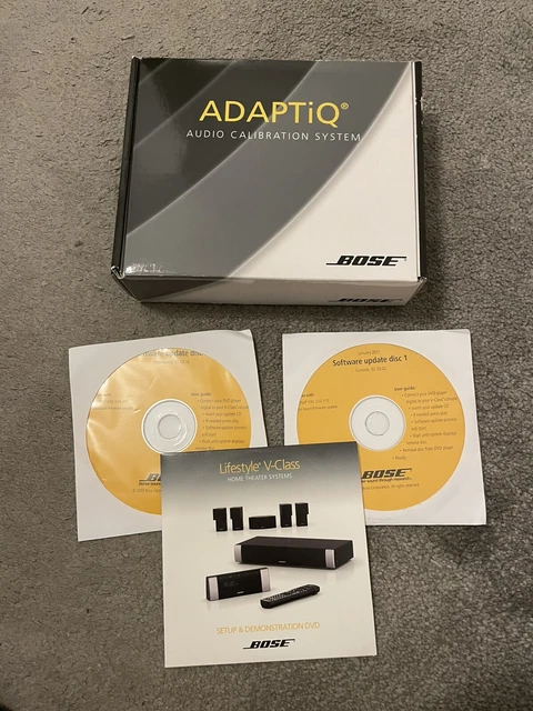 BOSE ADAPTIQ IN Box With Setup And 2 X Updates Discs For V10/20/30 £39. ...