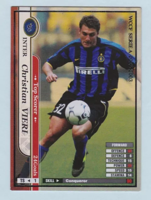 Football Trade Card - WCCF Serie A 2002-2003 (Panini) - Select a Card