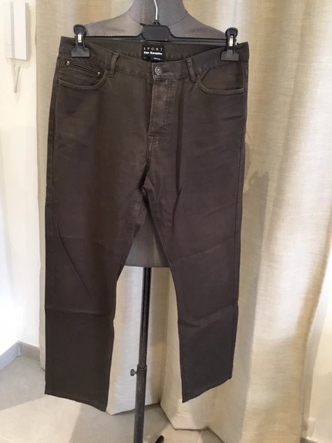 Tres beau jeans regular marron The Kooples 31 tbe