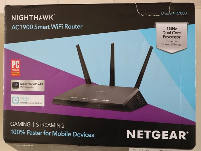 Netgear Nighthawk AC1900 Smart WiFi Router