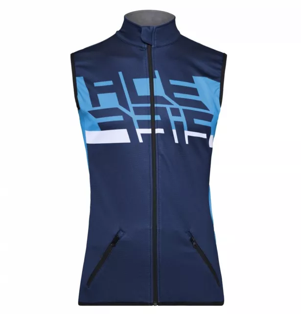 Vest Cross Enduro Acerbis Gilet  Softshell X-Wind Blu Antivento Con Tasche Xxl