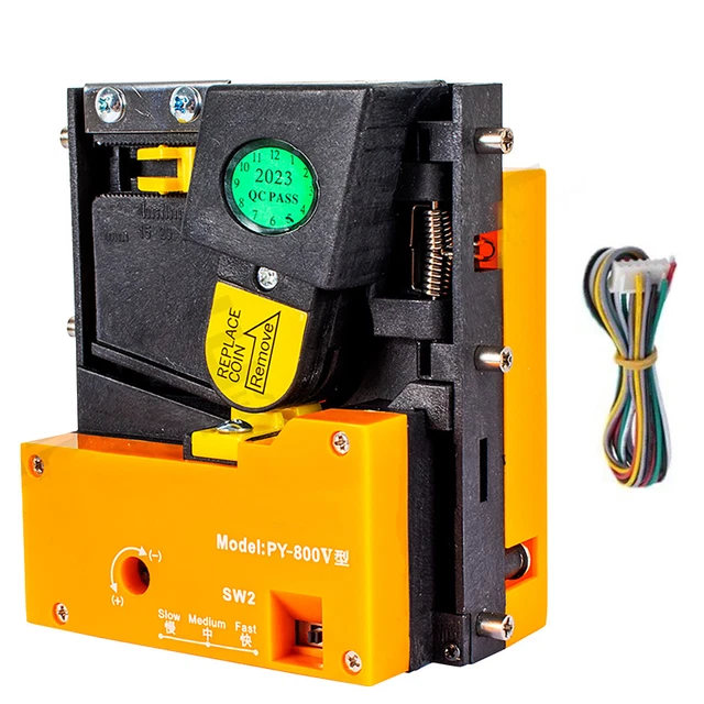 PY-800 CPU COMPARABLE Coin Entry Selector Arcade Token Acceptor For ...