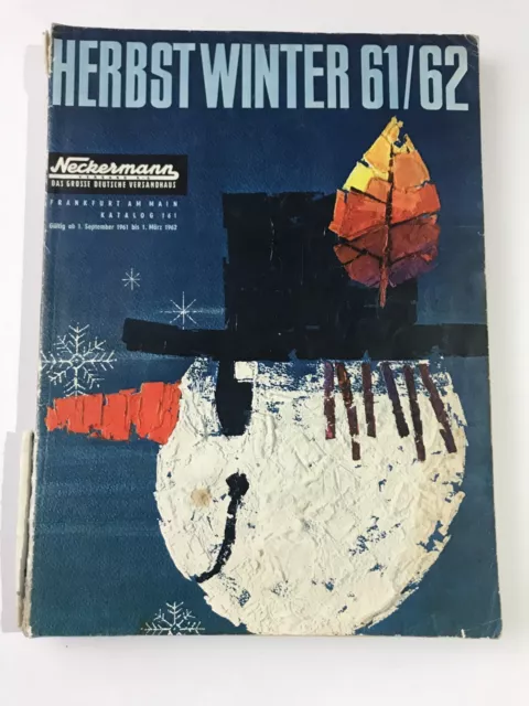 Neckermann Katalog Herbst Winter 1961 / 1962, 61/62, 1961/62