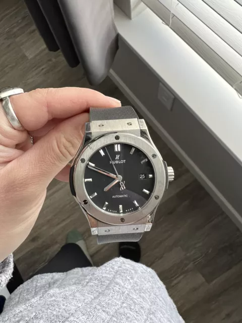 Hublot Classic Fusion Men's Black Watch - 511.NX.1171.RX