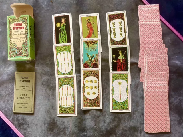 TAROT EGYPTIEN Grand jeu de l’Oracle des Dames, éditions DUSSERRE