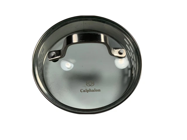 Calphalon 1081019Glass &StainlesSteel Replacement Pot Strainer Lid 6”OD 5.5”ID