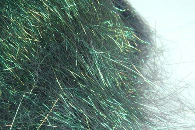 ICE DUB Fly Tying Dubbing - 2.5g Chartreuse Fluo - Synthetic Fly Fishing Fiber