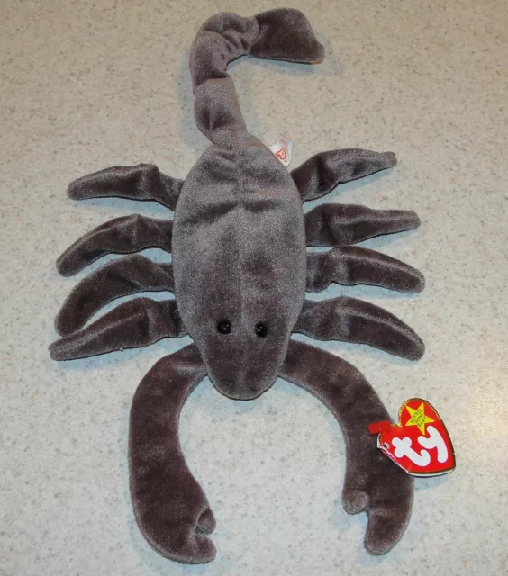 Ty Beanie Baby Scorpion Stinger  1997  Retired  Tush tag 1998